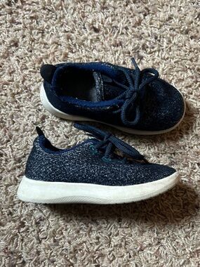 Allbirds Kids Navy Knit Everyday Sneakers